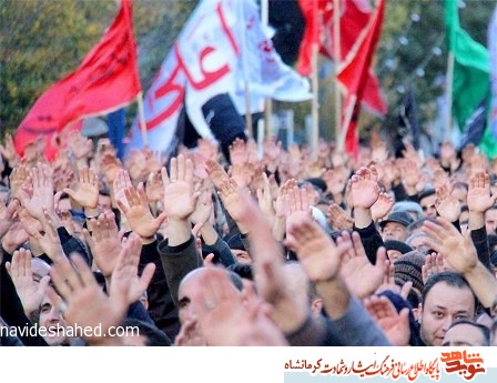 اجتماع بزرگ عزاداران حسینی در کرمانشاه برگزار شد