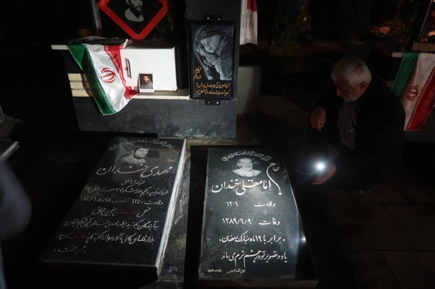 مراسم سی و پنجمین سالروز شهادت سردار شهید مهدی خندان/ تصاویر مراسم سی و پنجمین سالروز شهادت سردار شهید مهدی خندان/ تصاویر