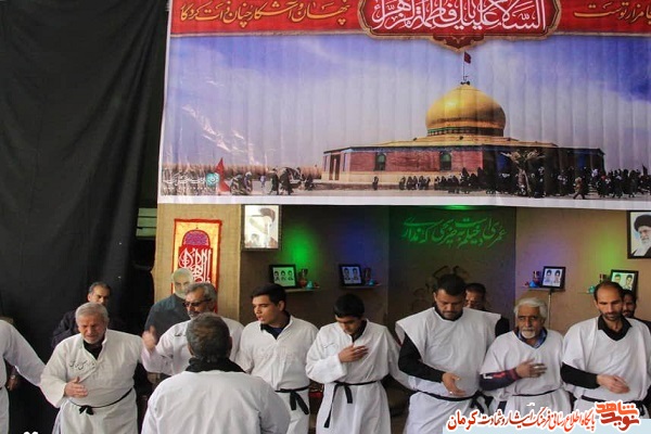 ششمین پاسداشت شهدای جهاد فرهنگی در خانوک برگزار شد
