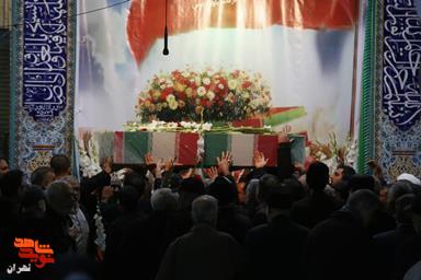 گزارش تصویری /مراسم تشییع و خاکسپاری شهید گمنام دفاع مقدس