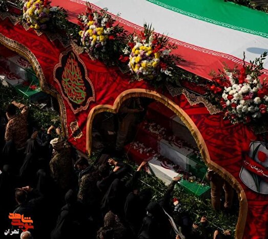 Iranians hold nationwide funeral ceremony for 200 unknown martyrs