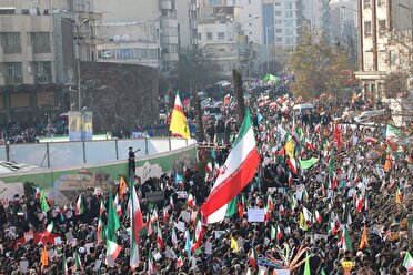 Iranians Unite against Zionist-American Terrorism