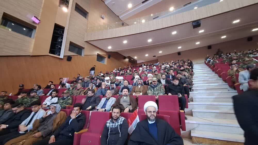 Sixth anniversary of martyrdom of Resistance commanders held in Najaf, Iraq (+Photos)