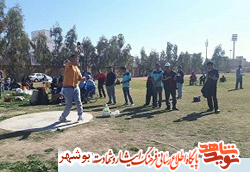 مسابقه دوومیدانی جانبازان و معلولان در گناوه برگزار شد مسابقه دوومیدانی جانبازان و معلولان در گناوه برگزار شد