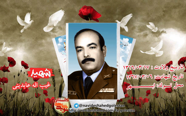 شهید«غیب اله عابدینی» هدف از نوشتن وصیت نامه اش چه چیزی بیان می کند؟+دستخط