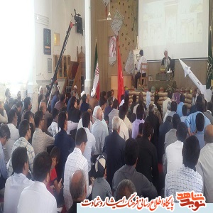 برگزاری یادواره شهدای شهر درق برگزاری یادواره شهدای شهر درق