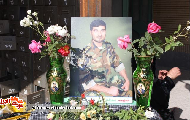 اولین مراسم سالگرد شهید مدافع حرم «علیرضا قبادی» برگزار شد