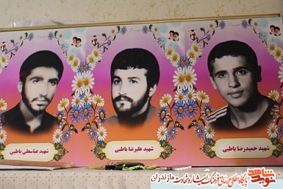 مادر شهيدان «باطنى» به فرزندان شهيدش پيوست