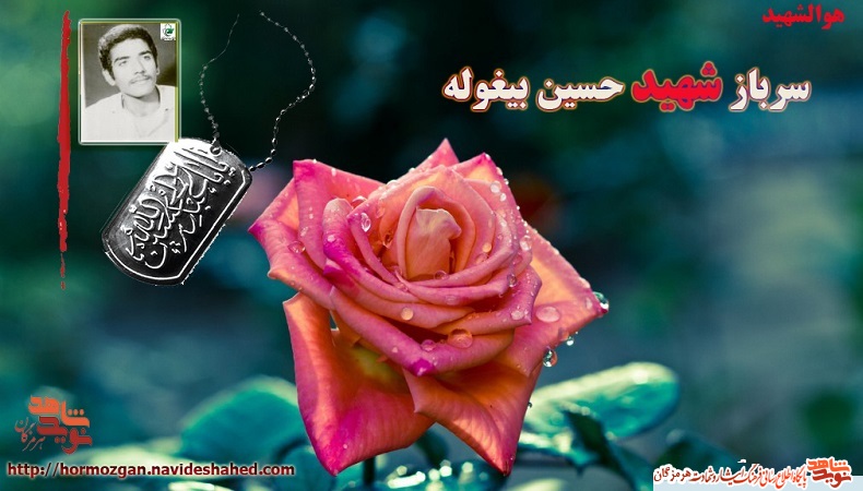 معرفی سرباز شهید حسین بیغوله+پوستر