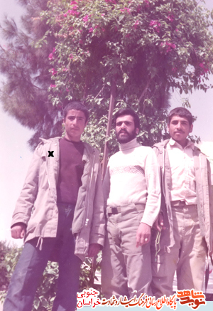 فرمانده دسته درلباس بسیجی