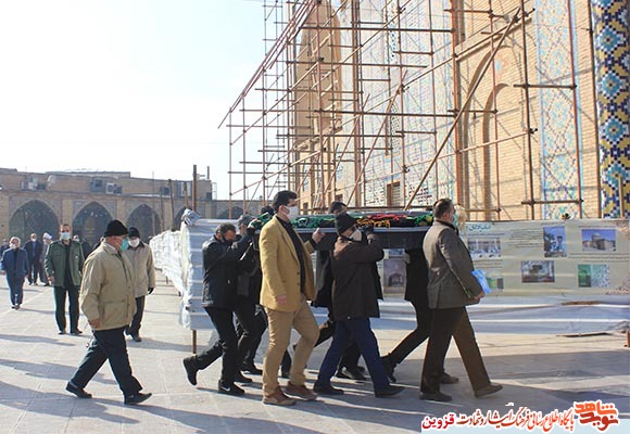 تشییع پیکر مطهر مادران شهیدان «کافی» به روایت دوربین تشییع پیکر مطهر مادران شهیدان «کافی» به روایت دوربین