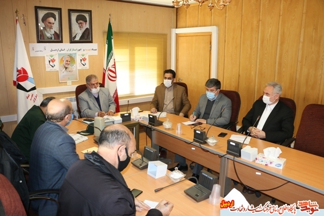 جلسه کارگروه ایثارگران ستاد بزرگداشت ایام الله دهه فجر در استان اردبیل برگزار شد
