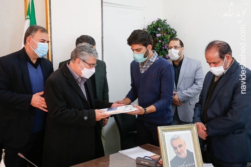تجدید میثاق انجمن خادمان با آرمان های شهدای محور مقاومت در دیدار با خانواده شهدای مدافع حرم