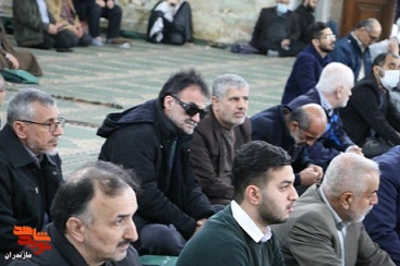 گزارش تصویری/ میز خدمت برای رسیدگی به مشکلات جانبازان در مصلی قائم شهر