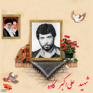 پدر شهید «علی‌اکبر کاوه» به فرزند شهیدش پیوست