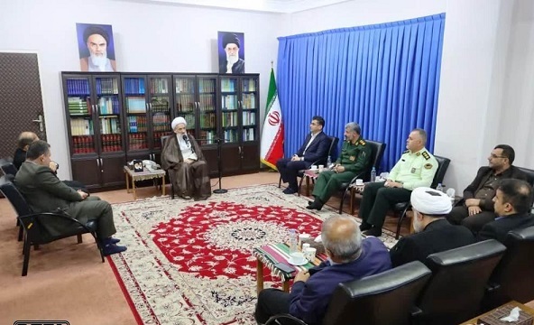 دیدار اعضای ستاد نوزدهمین یادواره ۴۳۷ شهید شهرستان نکا با نماینده ولی فقیه در مازندران+ تصاویر