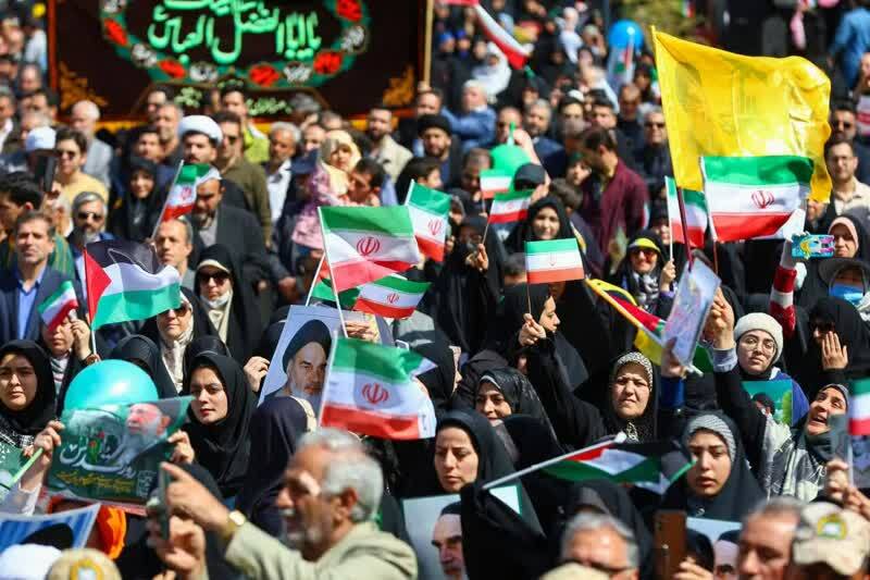 حضور یکپارچه و فریاد رسای مردم تبریز