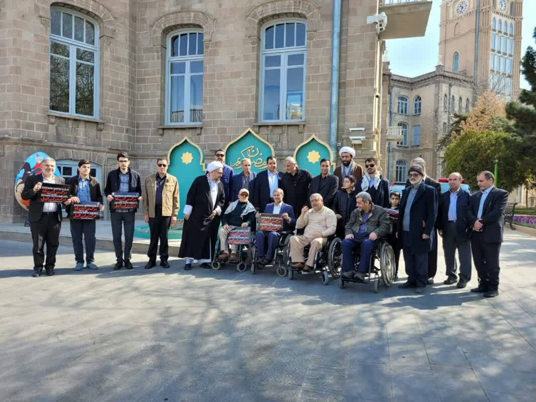 حضور یکپارچه و فریاد رسای مردم تبریز