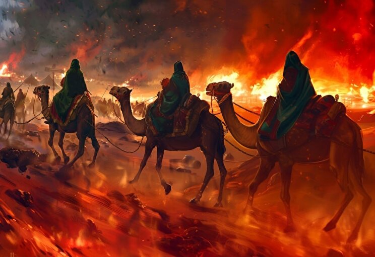 پوستر| کاروان نور در غربت و اسارت