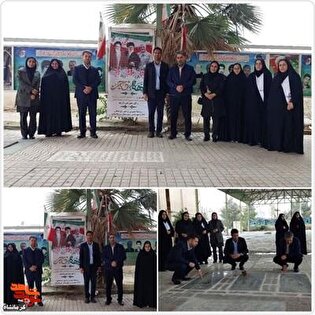 آیین غبارروبی و عطرافشانی گلزار شهدا در سرپل‌ذهاب...