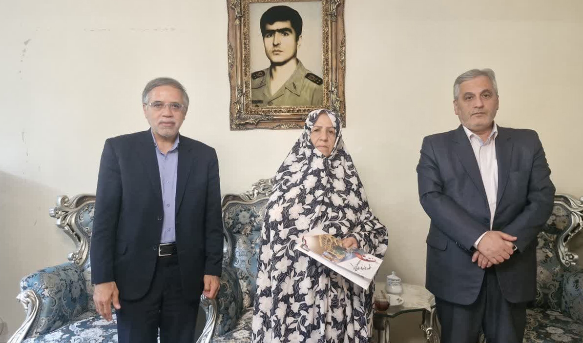 سلمانی به دیدار یادگاران شهدای غریب اسارت رفت