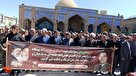 مراسم تشییع پیکر شهید مدافع وطن «احسان پرویزی» در شهرستان سنقروکلیایی+تصاویر