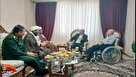 تصاویر/ دیدار مدیرکل حفظ آثار دفاع مقدس خراسان شمالی با خانواده شهید و پیشکسوتان دفاع‌مقدس