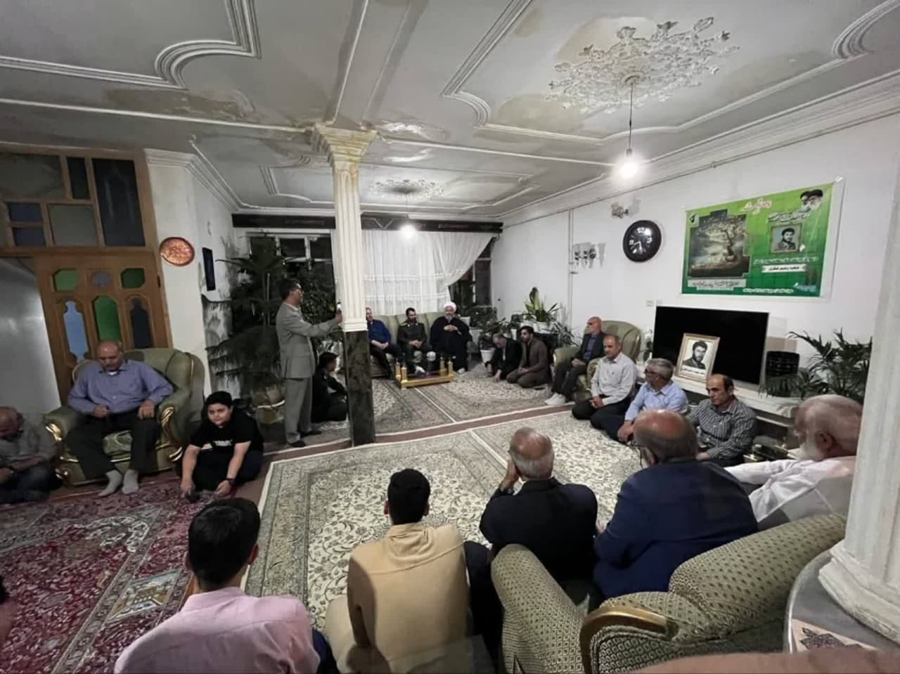 برگزاری یادواره شهدای خانگی در شهرستان نقده