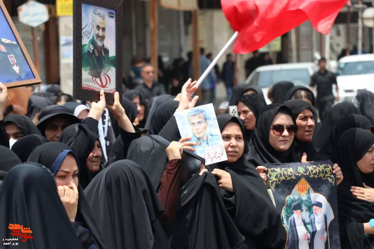 برگزاری مراسم عاشورای حسینی در شهر دهدشت