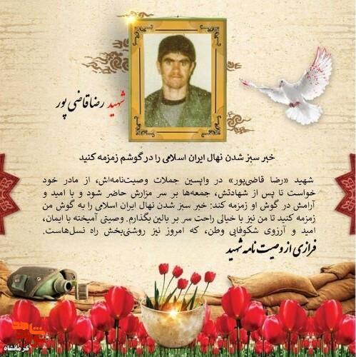 خبر سبز شدن نهال ایران اسلامی را در گوشم زمزمه کنید