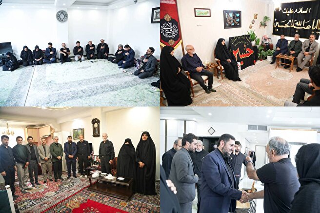تجدید عهد با آرمان شهیدان در خانه‌های نور