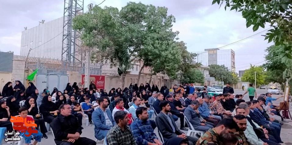 یادواره آبروی محله شهید مدافع حرم «مرتضی زرهرن» برگزار شد