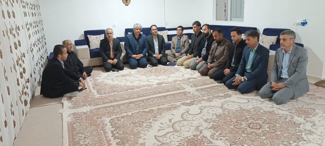 دیدار  با خانواده شهید والا مقام ستوان سوم «محمدحسین بهروزی منش»