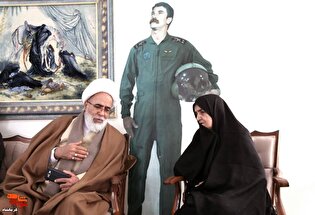 بانوی ایثار و صبوری؛ همسر شهید خلبان«یحیی شمشادیان»...