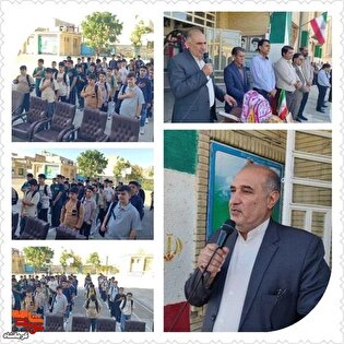 دانش‌آموزان مدارس شاهد، ادامه‌دهندگان راه شهدا...