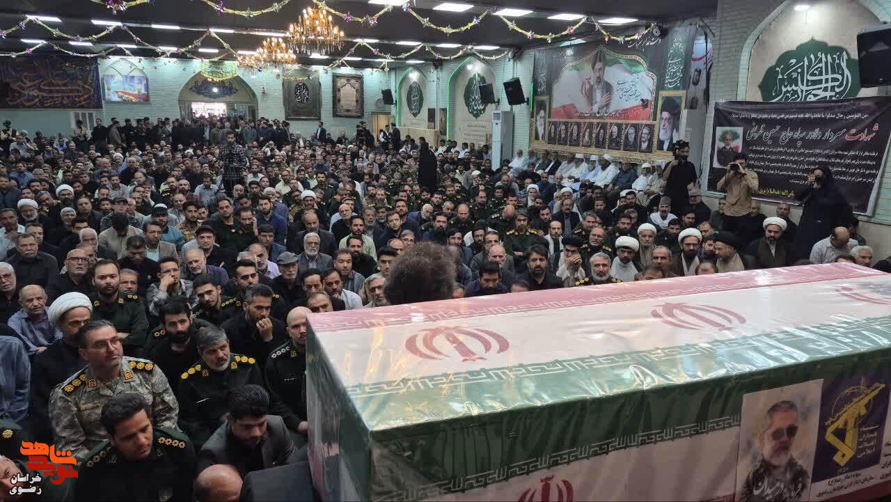 بدرقه حماسی سردار جانباز شهید «حاج حسین ظریفی» تا حرم رضوی