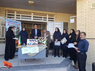 معلمان فرزند شهید و جانباز مدرسه تدبیر کرمانشاه...