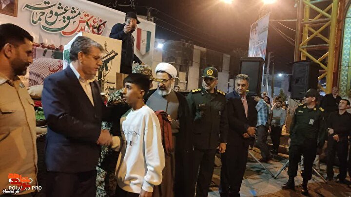 تصاویر|برگزاری یادواره شهدای دفاع مقدس و عملیات رمضان در اسلام‌آبادغرب