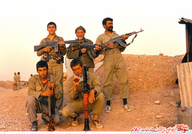 تصاویری از رزمندگان استان ایلام 