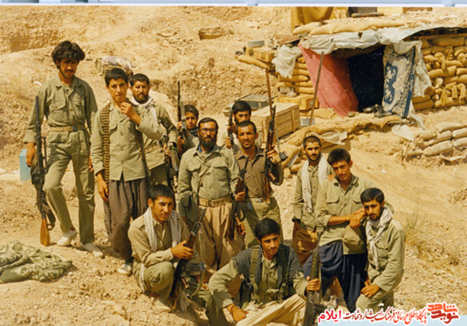 تصاویری از رزمندگان استان ایلام 