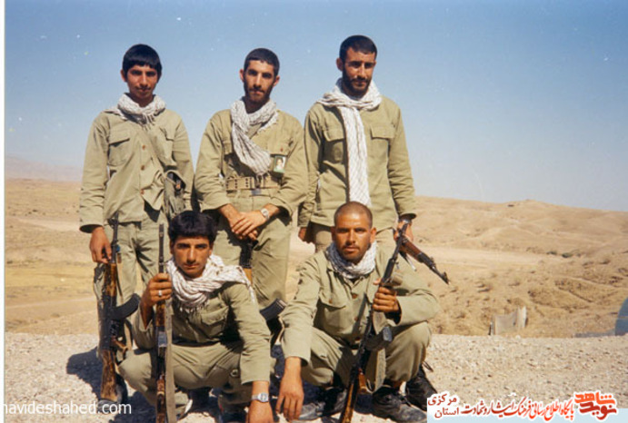 تصاویری از رزمندگان استان ایلام در دوران دفاع مقدس 