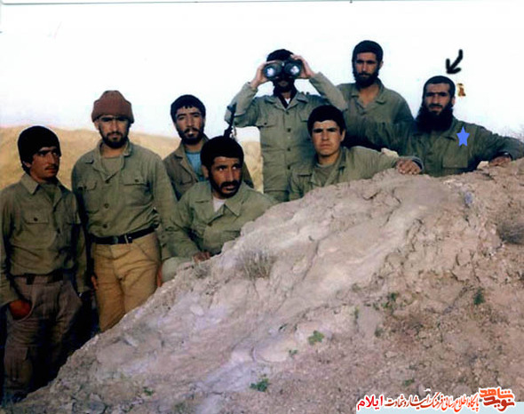 پاسدار رشید اسلام فرمانده گروهان شهید ولی اله عباسی