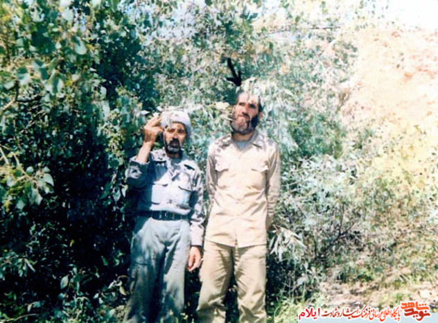 پاسدار رشید اسلام فرمانده گروهان شهید ولی اله عباسی