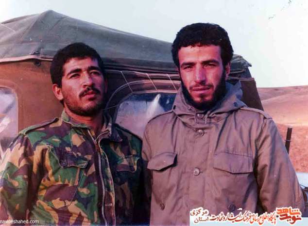 از چپ: محمد پولادوند - علیرضا مرادی