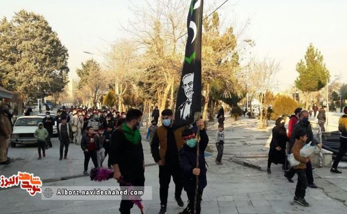 مراسم بزرگداشت سالروز شهادت سردار شهید سلیمانی در آستان مقدس امام زاده محمد(ع) برگزار شد