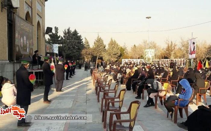 مراسم بزرگداشت سالروز شهادت سردار شهید سلیمانی در آستان مقدس امام زاده محمد(ع) برگزار شد