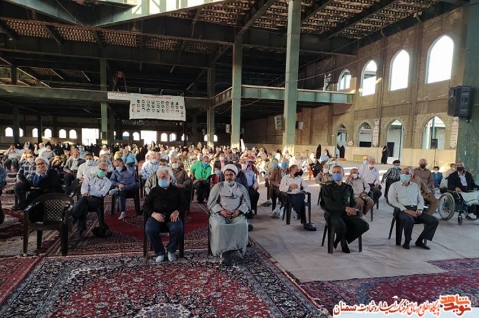 مراسم بزرگداشت رشادت‌های رزمندگان و شهدای گرانقدر عملیات مرصاد - پنجم مردادماه ۱۴۰۰ مصلی شاهرود