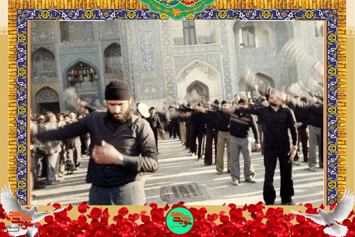 نفر سمت چپ شهید حسین عربعامری
