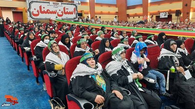 مراسم سراسری جهاد و مقاومت از دیروز تا امروز- بیست و نهم شهریور ۱۴۰۲ سالن همایشهای هلال احمر شهرستان سمنان