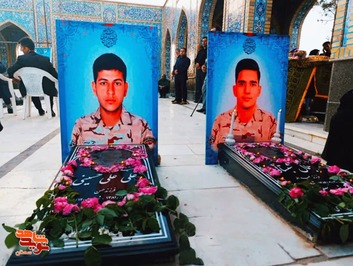 دومین سالگرد شهادت شهیدان جمال شبستانی و علی علی‌حسینی- یازدهم اردیبهشت ۱۴۰۴ گلزار شهدای فردوس‌رضای شهرستان دامغان